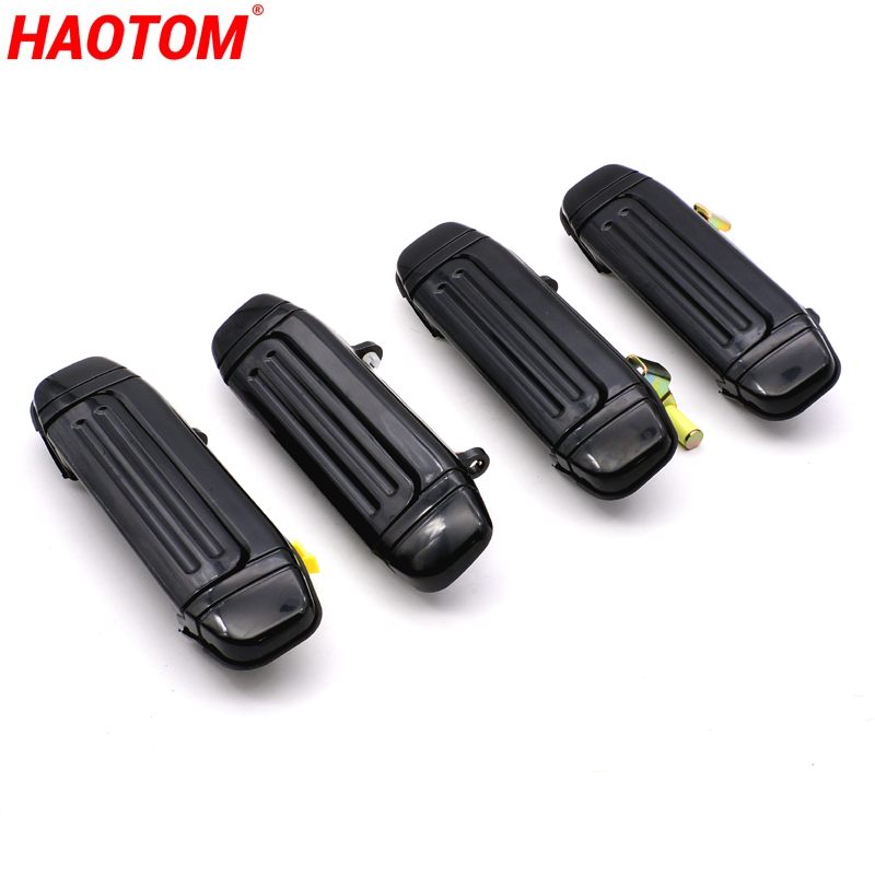Door Knob Replacement - Car Black Outer Exterior Door Catch
