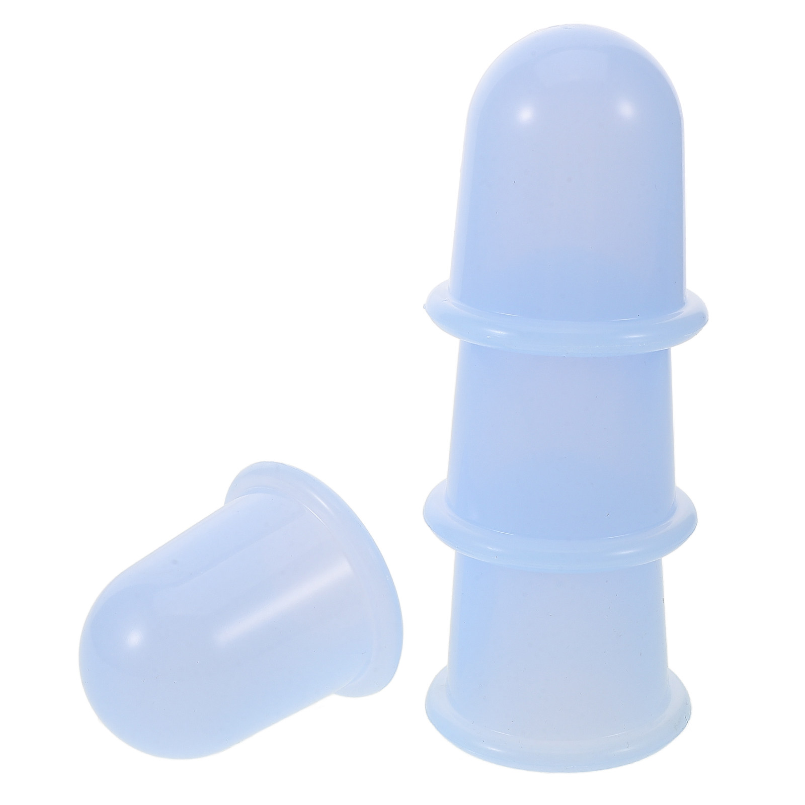 Home Improvement In - 4Pcs Silicone Vacuum Cupping Massager Set