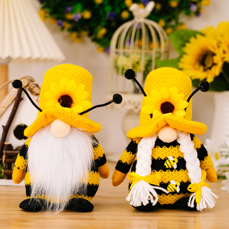 Home Improvement News - Bees Day Spring Festival Dwarf Dolls