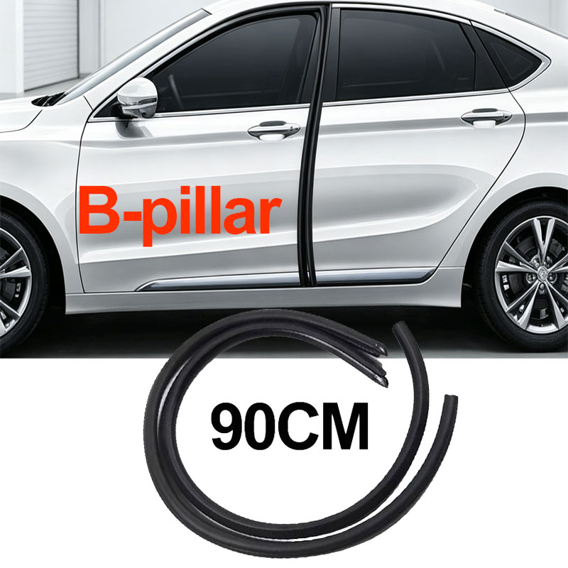 Door Weather Strip - B-pillar Sealing Strip 90CM Car Door