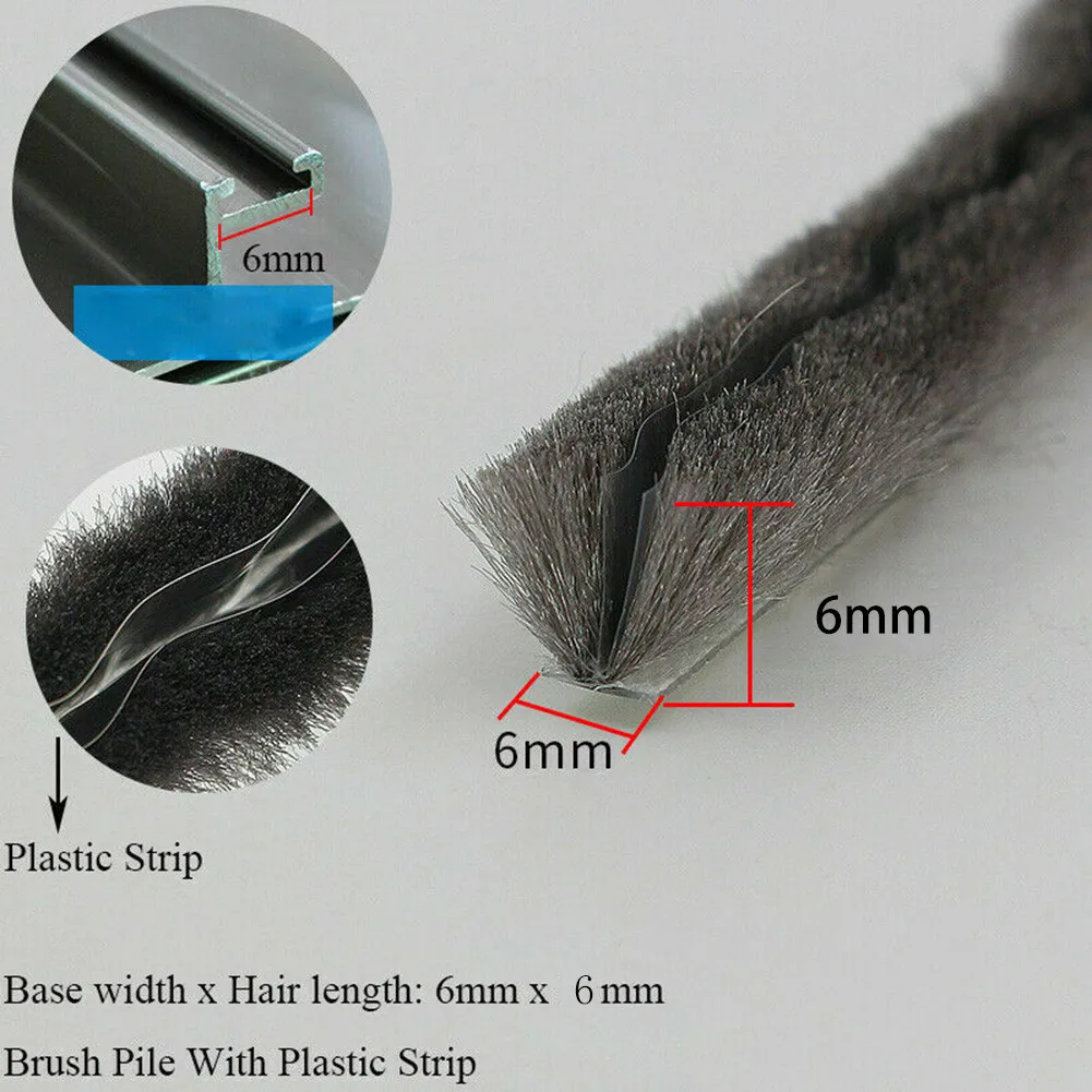 Excluder Door Strip Hairy Pile - Door Weather Strip recensie en prijs