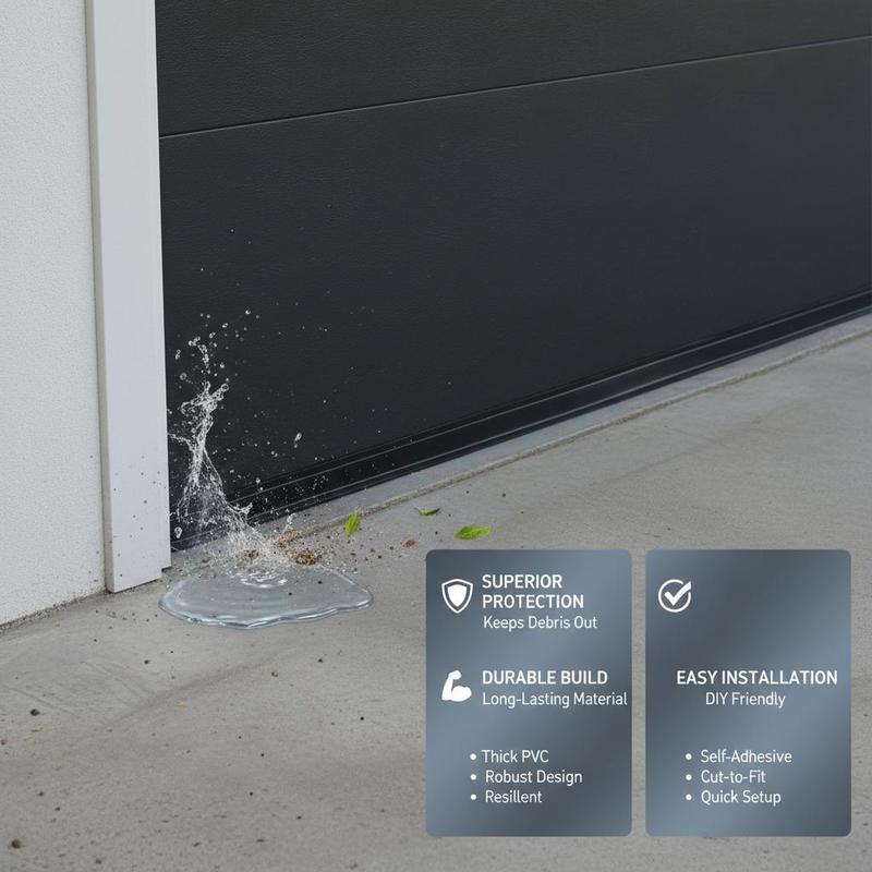 Garage Door Floor Threshold 12 - Door Weather Strip recensie en prijs