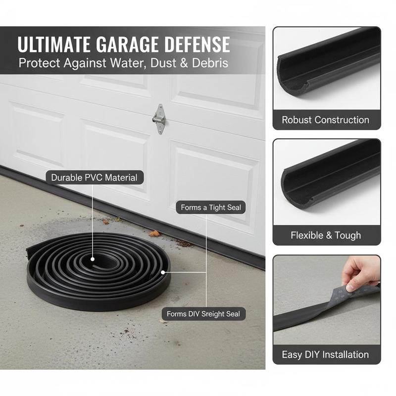 Garage Door Floor Threshold 12 - Door Weather Strip recensie en prijs