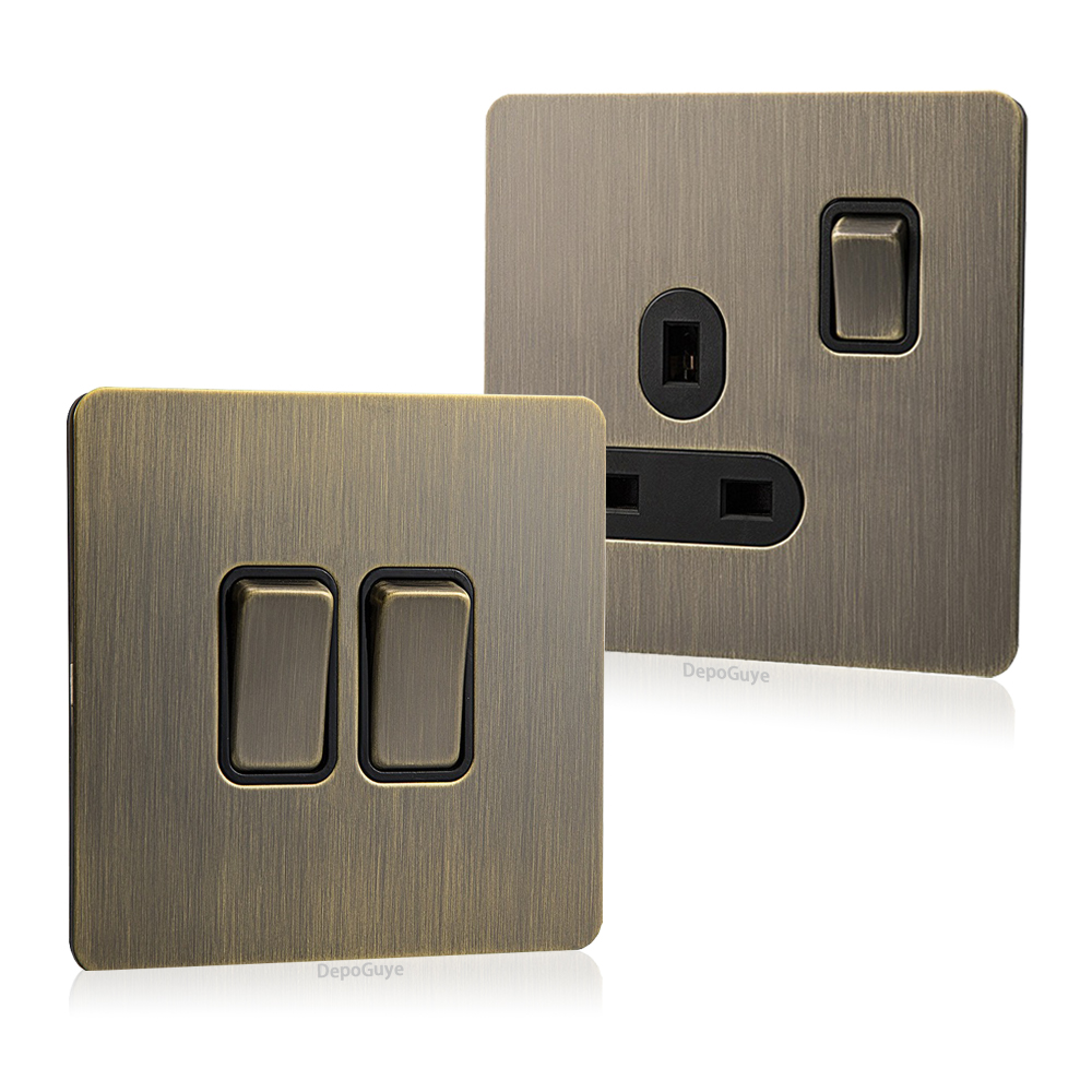 Retro Metal Brushed Antique St - Home Improvement Uk recensie en prijs