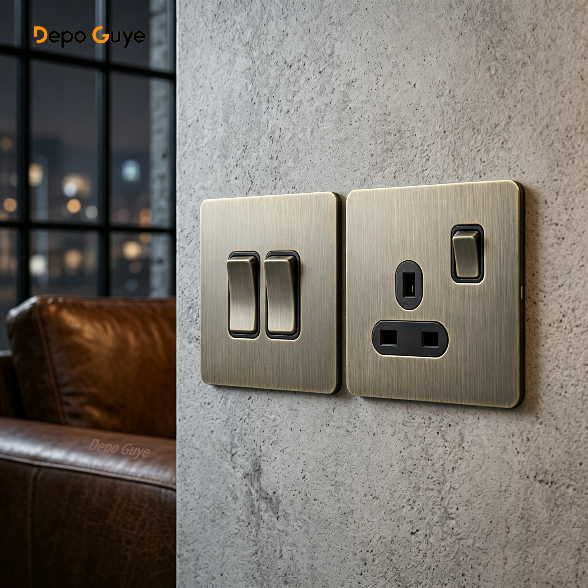 Retro Metal Brushed Antique St - Home Improvement Uk recensie en prijs