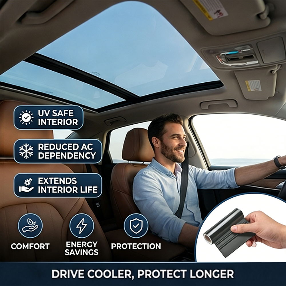 TPH Car Sunroof Ice Film Heat  - Window Insulation Film recensie en prijs