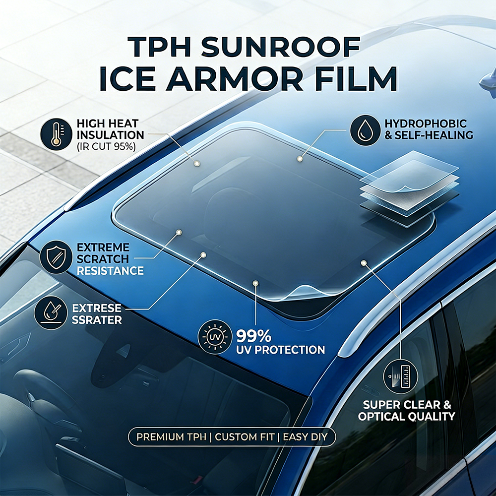 TPH Car Sunroof Ice Film Heat  - Window Insulation Film recensie en prijs