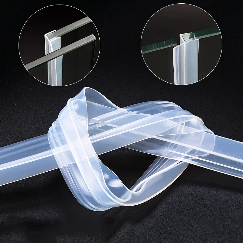 6/8/10/12mm Gap Glass shower d - Door Weather Strip recensie en prijs