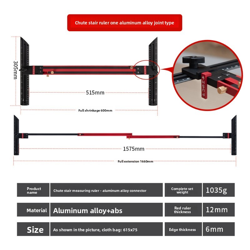 Aluminum Alloy Stair Ruler,Hig - Home Improvement In recensie en prijs