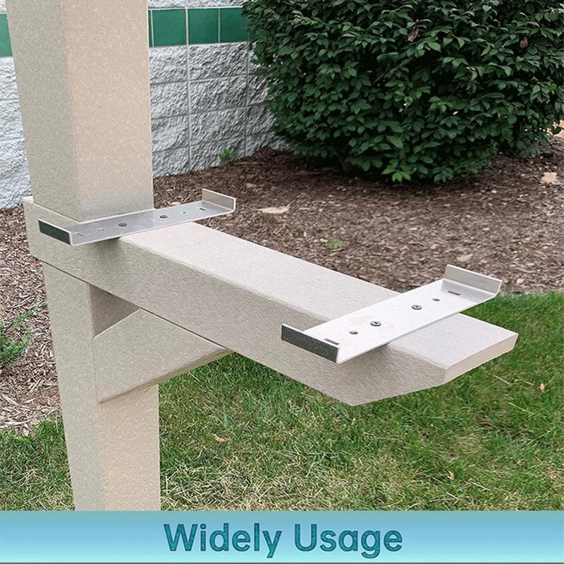 Mailbox Post Kit 2 Pieces Alum - Home Improvement In recensie en prijs