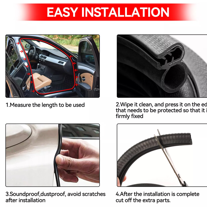 Universal Auto Rubber Seal Wea - Door Weather Strip recensie en prijs