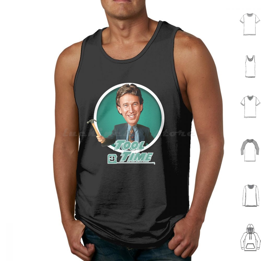 Tim Allen-Tool Time Tank Tops  - Home Improvement With Tim Taylor recensie en prijs