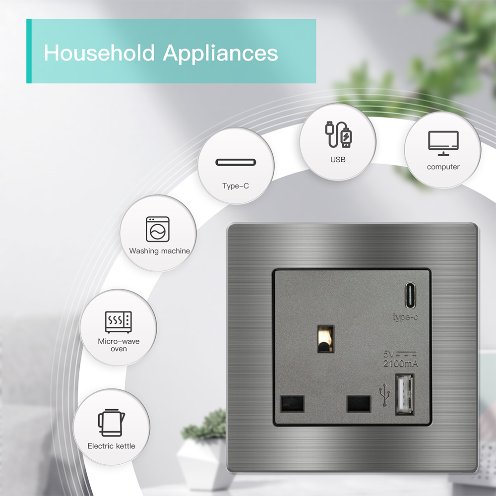 EIOMR UK Standard Wall Socket  - Home Improvement Uk recensie en prijs