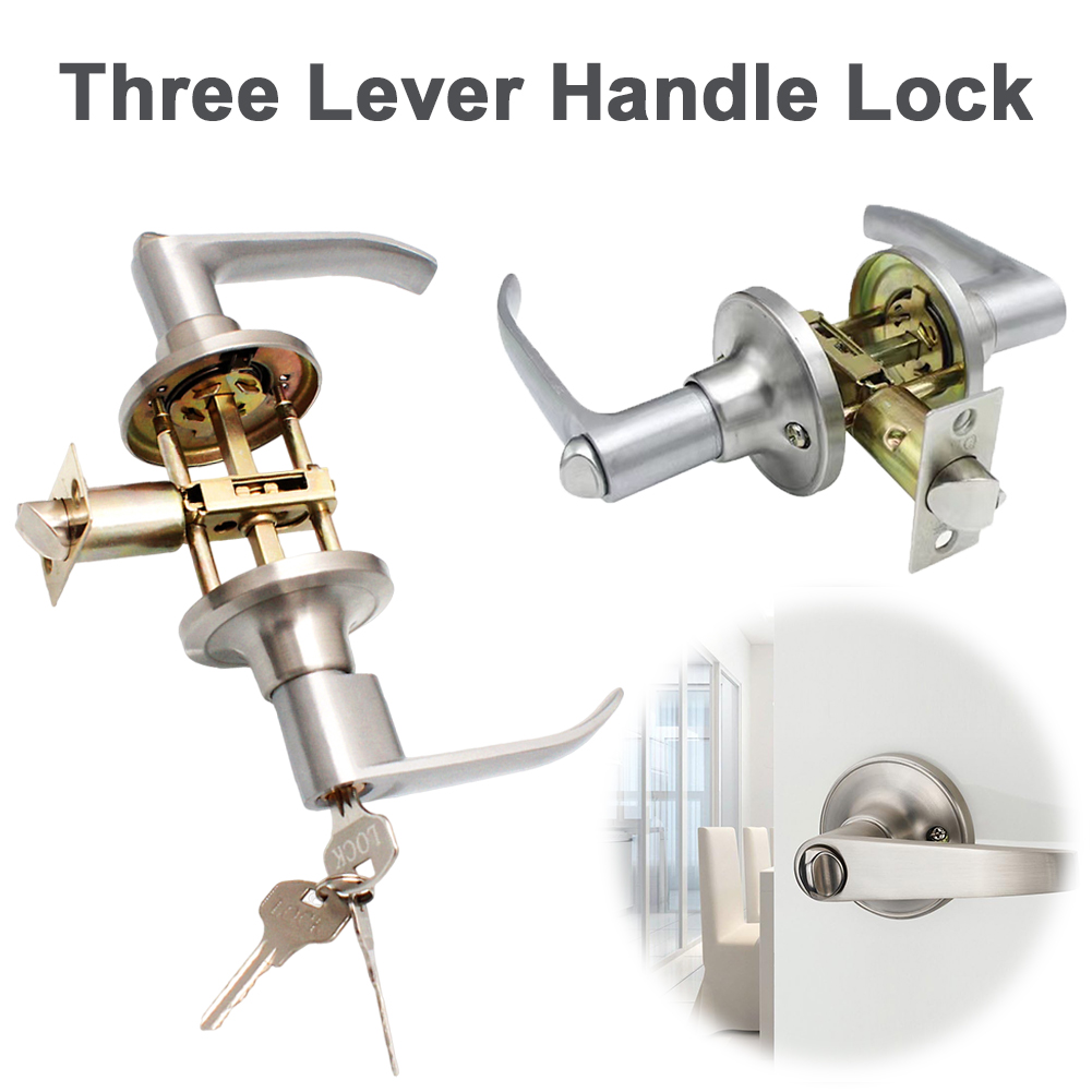 Door Lever Lock with 3 Keys En - Door Knob Replacement recensie en prijs