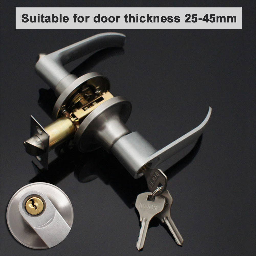 Door Lever Lock with 3 Keys En - Door Knob Replacement recensie en prijs