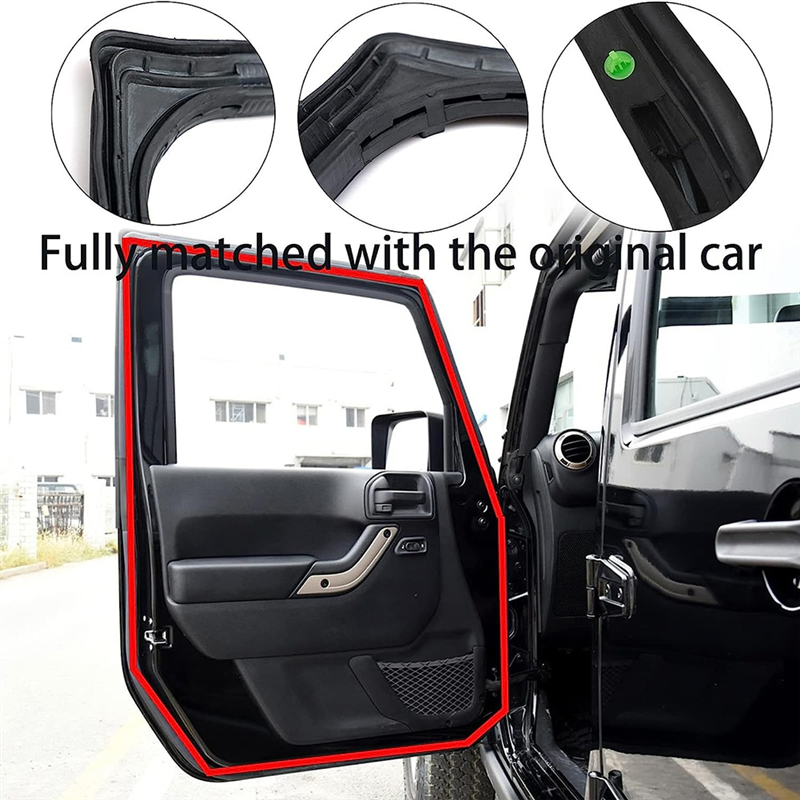 1Pair Front Door Seal Trim Kit - Door Weather Strip recensie en prijs