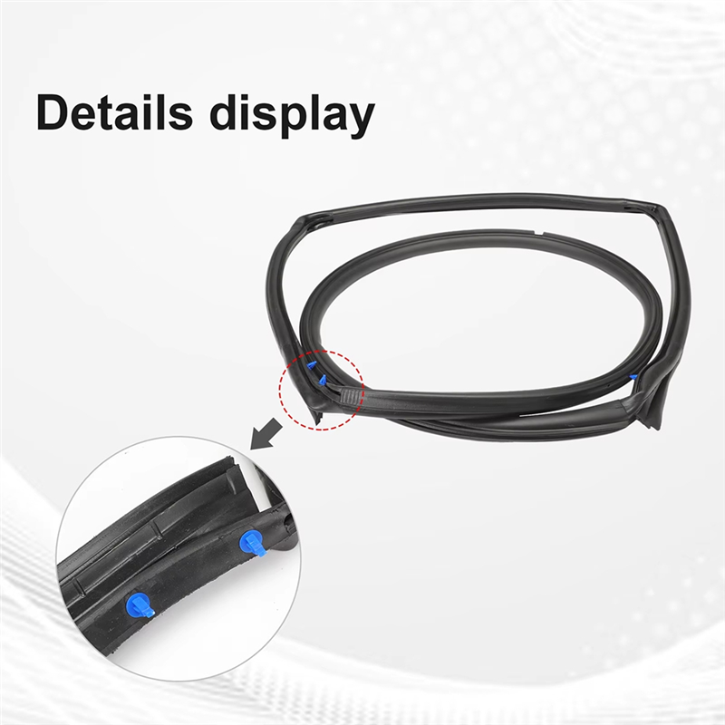1Pair Front Door Seal Trim Kit - Door Weather Strip recensie en prijs