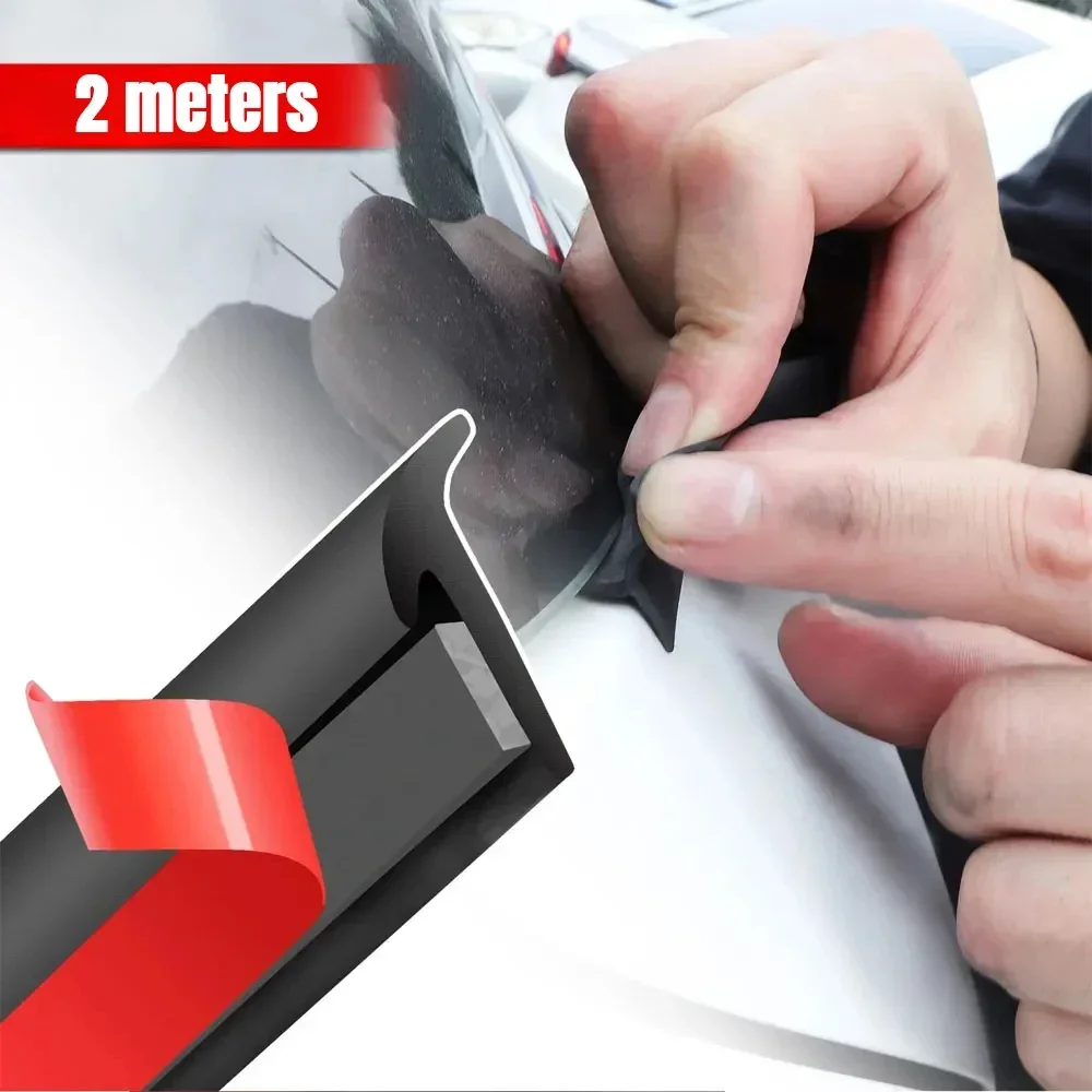Car 2m Black Universal Slanted - Door Weather Strip recensie en prijs